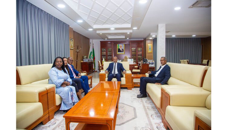Le président de l’Union nationale du patronat reçoit une délégation du Groupe de la Banque de commerce et de développement de l’Afrique orientale et australe