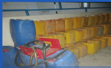 La gendarmerie saisit 7 tonnes de carburant au domicile d'un suspect à Sélibabi
